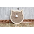 Miniatyrbild 4 av 5: Husdjursmöbler Soffa Repskydd Sisal Slipdynor Cat Head Scratching Pads