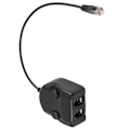 Miniatyrbillede 8 af 8: Krystal Headset Telefon Træningsboks med Splitter Adapter og Intelligent Lydstyrke Kontrol
