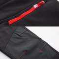 Miniatyrbillede 5 af 5: Mænd/Sort Tykke 6XL Fleecejakker Mænd Vandtætte Soft Shell Skibukser Plus Fleecebukser