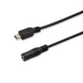 Miniatyrbillede 4 af 5: Mini USB til 3,5 mm mikrofonkabel til lydoptagelsesadapterkabel mikrofonadapterkabel 2.5M