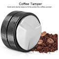 Miniatyrbillede 4 af 5: 51 mm Kaffe Tamper Rustfrit Stål Rustfast Barista Espresso Tamper Kaffebønnepresseværktøj Heavy Duty Base Espress