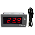 Miniatyrbild 1 av 5: Inbyggd termometer Kyl Frys Digital Temperatur Display Panel Mätare