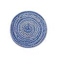 Miniatyrbilde 1 av 5: 4 stk middagstallerken vevd rund isolasjonspute 18CM
