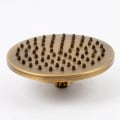 Miniatyrbilde 5 av 5: Regndusjhode over 8 tommer 20x20 cm rundt hode, dusjhode i kobber, dusjhode i messing, kun dusjhode, 8 tommer - Go