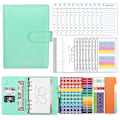 Pikkukuva 1 / 5: A6 Pu nahkainen muistikirjan organizer Green