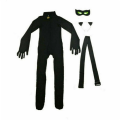 Miniatyrbilde 3 av 5: Cosplay Cat Noir Kids Bodysuit Black Cat Halloween Sett S