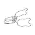 Miniatyrbillede 3 af 8: 100 stk. hule hul bjørn lang hale metal binder clips til dokumenter billetter certifikater - sølv