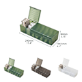 Miniatyrbilde 4 av 5: Skrivebords datakabel oppbevaringsboks (veske, oppbevaringsboks * 1) svart 1