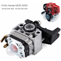 Miniatyrbild 2 av 5: Eftermarknadsförgasarsats för Honda GX35 HHT35 HHT35S GX35NT Gräsklipparebyte 4-taktsmotor 16100-Z0H-825 16100-Z0Z-815 16100-Z0Z-034,，