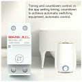 Miniatyrbillede 4 af 5: Husholdnings Smart Wifi Circuit Breaker Fjernbetjening Telefon App Stemmestyring Timing Switch, 1P(16-50A)