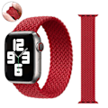 Miniatyrbilde 1 av 5: apple watch apple nylon reim S Red