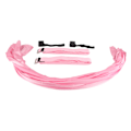 Miniatyrbild 2 av 2: Rosa Aerial Strap - Stark Elastisk Bensträckare med Vikbar Design för Flexibilitetsträning, One Size Fits All