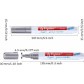 Miniatyrbild 5 av 5: Kakelfogpenna Wall Grout Restorer Pen Repair Marker Grout Filler Penna för väggkakelrestaurering Badrumsgolv (Ljus Gr.