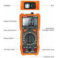 Miniatyrbillede 4 af 5: NJTY Mini Non-Contact Digital Multimeter 1999 Tæller, med baggrundsbelyst LCD Magnetic Adsorption og lommelygte, T21A - T21A