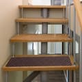 Miniatyrbillede 4 af 5: [HT]Bløde trappetæpper til indendørs trapper, skridsikre tæpper til trapper, tæppemåtte til trapper Coffee Color