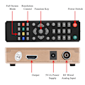 Miniatyrbilde 7 av 8: RF til HDMI Universal Konverter Adapter med Fjernkontroll for Analog TV (VDE)