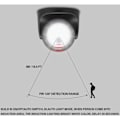 Pikkukuva 2 / 5: Ulkoseinävalaisin liiketunnistimella | 1000 lumenin LED-ulkovalaistus | Akkukäyttöinen johdoton valaistus | 360 astetta