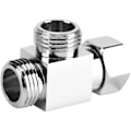 Miniatyrbillede 1 af 5: Way Shower Omledningsventil G1/2in Vandudskiller Bruseadapter Tilbehør Brusehoved til badeværelse