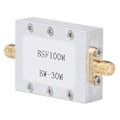 Miniatyrbillede 3 af 8: Båndstopfilter til FM-interferens 88-108MHz med CNC-aluminiumlegeringsskal - Passivt hakfilter