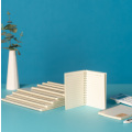 Miniatyrbild 2 av 2: Coil Notepad Cover Transparent Frosted Notepad Student Klassrum Fel fråga Grid Notepad (horisontell linje A5),