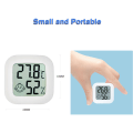 Miniatyrbillede 3 af 5: Mini elektronisk digital temperatur- og fugtighedsmåler Intelligent APP-forbindelse (hvid ℃)