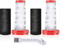 Miniatyrbillede 5 af 5: 2 stk. filter til Bosch Flexxo Serie 4 Filter Bbh32101 Bbh3zoo25 Bbh3211gb 25.2v /21.6v Erstatningsfilter