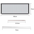 Miniatyrbilde 3 av 5: Sammenleggbart isolasjonsnett for hundegjerde i nylon (svart 1,8m*72cm (OPP-pose)),