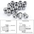 Miniatyrbilde 4 av 5: ER25 Chuck 16 stk 1-16mm Chuck Holder ER25 Holder for CNC gravering og fresing
