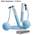 Miniatyrbilde 2 av 5: Hopprep, Digitalt hopprep med kalori- og loopräknare, blue dual purpose