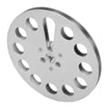 Miniatyrbillede 7 af 8: 1/4 7 Tommer Spole Universal 11 Huller Vindmodstandshuller Tom Spole til Optagelse Sølv