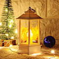 Miniatyrbild 3 av 3: Julprydnader Gamla lampljus En ljus Natt Natt Xmas ornament Ljusstake Lykta dekor One Size, G