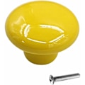 Miniatyrbilde 2 av 5: Skaphåndtak farge keramisk håndtak (gul liten 10 STK),
