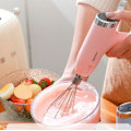 Pikkukuva 2 / 4: Vaaleanpunainen sähköinen munavatkain Kotikeittiön johdoton lihamylly Blender Blender Pieni ladattava valkosipuli survin