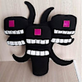 Miniatyrbild 1 av 4: Wither Storm Plush Wither Storm Game Omgivande plyschdocka A Dark Gray