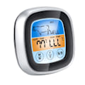 Miniatyrbillede 4 af 5: Grill Timer Fork Field BBQ Køkken BBQ Meat Food Termometer