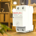 Miniatyrbild 3 av 5: Hushållssmart Wifi-strömbrytare Fjärrtelefonapp Röststyrning Timing Switch, 1P(16-50A)