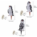 Miniatyrbillede 2 af 5: Christmas Penguin Light 3 Stk 20 Led Vandtæt Varm Gul Have Julelys Indendørs og udendørs indretning
