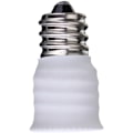 Pikkukuva 1 / 5: E12-E14-sovitin Adapteri LED-polttimoadapteri valkoinen muuntaja
