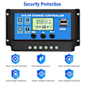Miniatyrbillede 5 af 5: 12V24V10A-60A simpel solar controller 40A