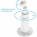 Miniatyrbilde 2 av 3: 3pcs502# hvit aluminiumslegering overvåkingsbrakett base hardware tilbehør,