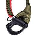Miniatyrbillede 6 af 8: Udendørs CS Essential Gun Rope Taktisk Mission Rope Elastisk Sikkerhedstov Midje Beskyttelse Deluxe Version (Grøn (SL-21-OD)) Green