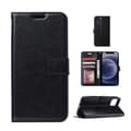 Miniatyrbillede 1 af 8: [HT]iPhone 12 Pro Max Pung Etui Sort Læder Etui sort black