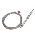 Miniatyrbilde 2 av 8: K Type Termoelement Kompresjonsfjær Skjermet Ledning Probe 3 Meter