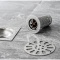 Miniatyrbillede 4 af 4: Lille 28-50 mm Badeværelse Rustfrit Stål Gulvafløb Mesh Anti-rotte Anti-hår Filter Kloak Artefakt Vask Pool Debris Filter Mesh Cover,