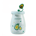 Miniatyrbilde 1 av 4: Melkekopp frukt melk te kopp husholdnings keramisk kopp halm kopp par kopp (sake flaske pluss (avokado))