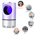 Miniatyrbild 5 av 5: USB Photocatalyst Mosquito Killer Lamp, Flugdödare, Sugtyp, Inomhus, Tyst (Sky Eye Small White)