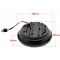 Miniatyrbillede 3 af 5: 12V/24V Motorcykel LED Rund Forlygte Retro Blinklygte 7 tommer Forlygte Erstatning til Jeep Wrangler, model: Bla