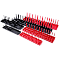 Miniatyrbild 1 av 5: 6st Metrisk/Tums Socket Hållare Multifunktions Plast Socket Organizer Socket Hållare Organizers Socket Förvaringshållare Fack,