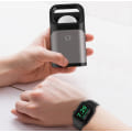 Miniatyrbilde 2 av 4: Deep Space Grey Base Uten Lader Passer for Apple Skrivebordsstativ Sengeklokke Oppbevaring Aluminiumslegering Klokkesete