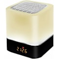 Miniatyrbild 2 av 5: Led BT-högtalare Multifunktionell Touch Smart Nattljus Skrivbordslampa Väckarklocka Musikspelare, Flerfärgad